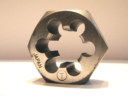 Triumph 24m x 1.5 hexagonal pipe die carbon steel new free shipping for sale