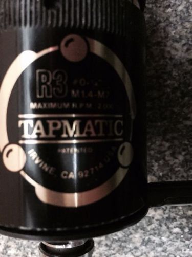 TAPMATIC TAPPING HEAD R3 0-1/4 M1.4-M7 CAPACITY