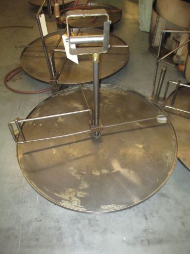 42&#034; diameter pan type horizontal stock payoff reel - coils feed to power press for sale