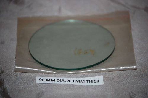 New 96 MM DIA. X 3 MM Thick Stage Glass.