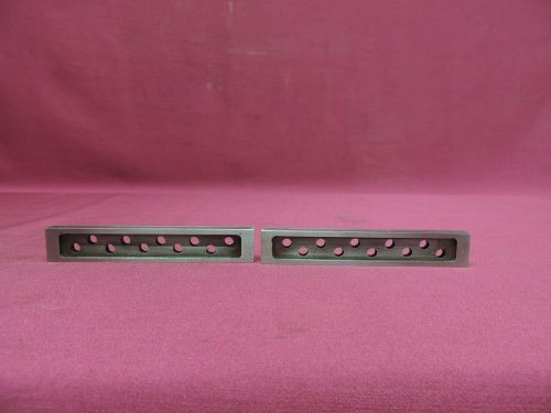 Steel parallel i-beam bars - one pair - machinist tool machinist tools for sale