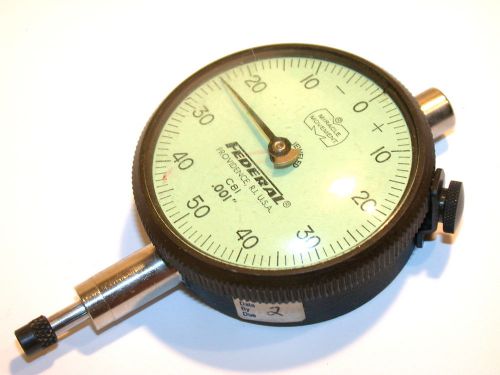 Federal large dial .001&#034; indicator model c8i -- free shipping for sale