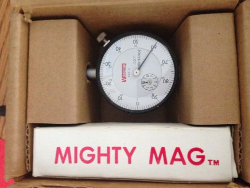 Westhoff dial indicator, No. 400-6, .001&#034;-1.000&#034; range Includes Mighty Mag base