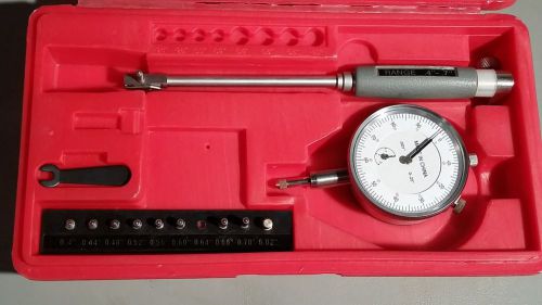 Mhc 612-5907 .4&#034; to .7&#034; x .001 dial bore gage set with indicator for sale
