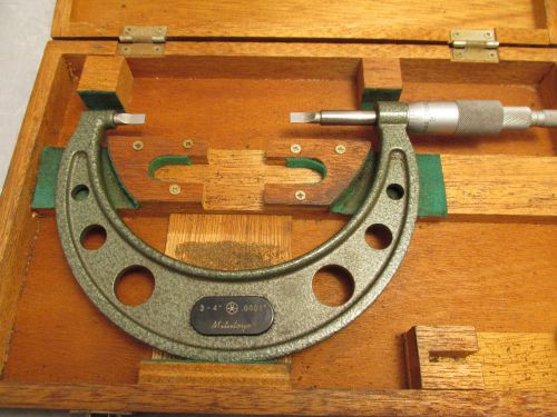 MITUTOYO  122-128 3-4&#034; .00001  BLADE MICROMETER