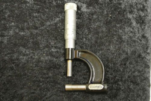 Vintage L.S. Starrett Co. Tube Micrometer, Model 569, Machinist Tools, 0-1&#034;