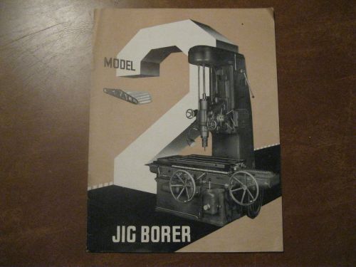Newall Model 2 Jig Borer Brochure