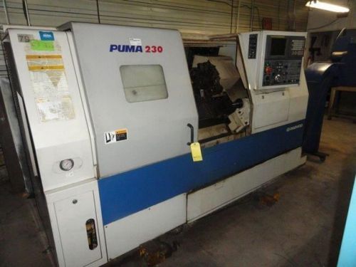 Daewoo puma-230 2-axis cnc turning center for sale