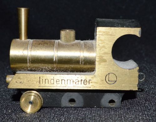 MACHINIST Made:Miniature  BRASS Train LOCOMOTIVE, Lindenmaier, Machining Co