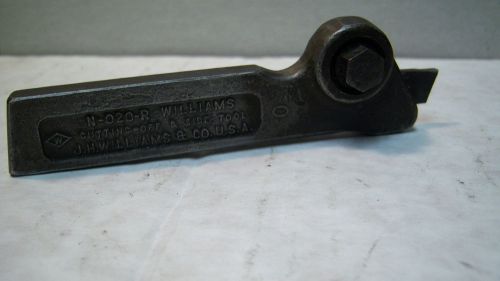 Williams cut off tool #020-R Looks to be for 6&#034; lathe