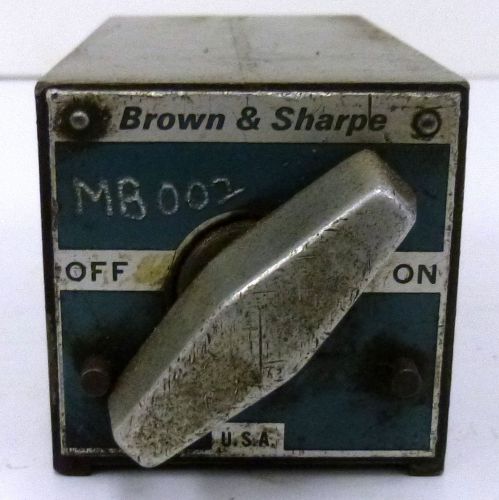Brown &amp; Sharpe Magnetic Block