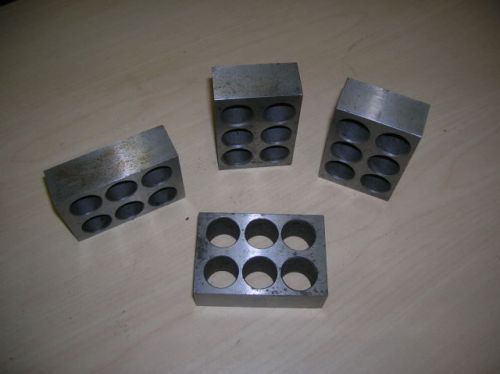 Set of 4 Machinists 1-2-3 Blocks