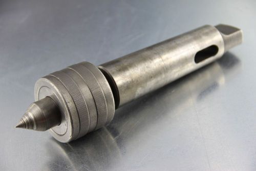 Precision live lathe center 4 morse taper shank  w/ 4-5 mt adapter sleeve for sale