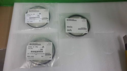 Seal centering ring assy nw100 w/viton oring sst iso-100-cr-sv amat lot of 3 for sale