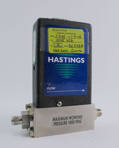 Hastings Teledyne HFM-200 Fast, Mass Flow Meter, 2000 SCIM, Helium