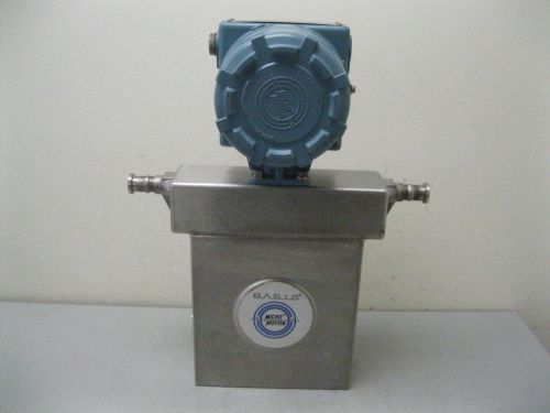 1/2&#034; micro motion f025 si121su mass flow sensor ift9701 transmitter d1 (1062) for sale
