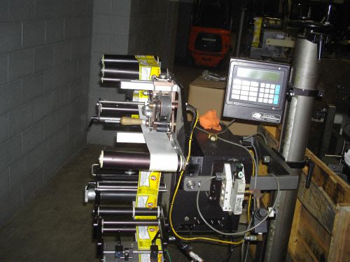 Ctm merge labeler with imprinter for sale
