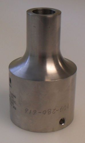 Branson Ultrasonic Welder Catenoidal Horn  BUC 349 EML  109-280-616 Gold Booster