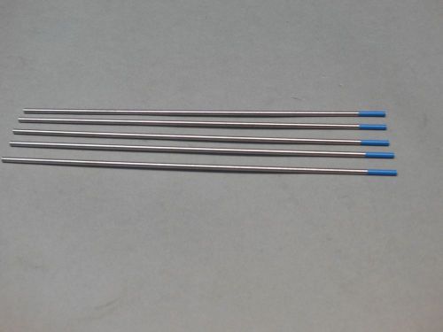 5 HTP 2% Lanthanated Tungsten TIG Electrodes 3/32 x 7 Blue
