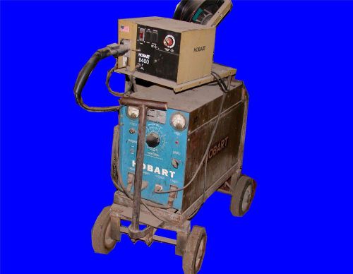 VERY NICE HOBART 200 AMP WELDER MODEL RC-256 WITH 2400 WIRE FEED 230/460 VOLTS