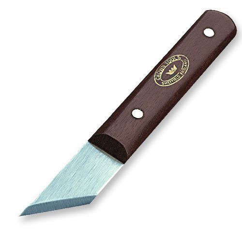 Made in uk crown left hand marking striking knife with genuine rosewood handle for sale
