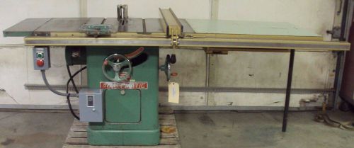 Powermatic green model 66 10&#034; table saw, 1.5 hp, 230v, 3 phase, 50&#034; biesemeyer for sale