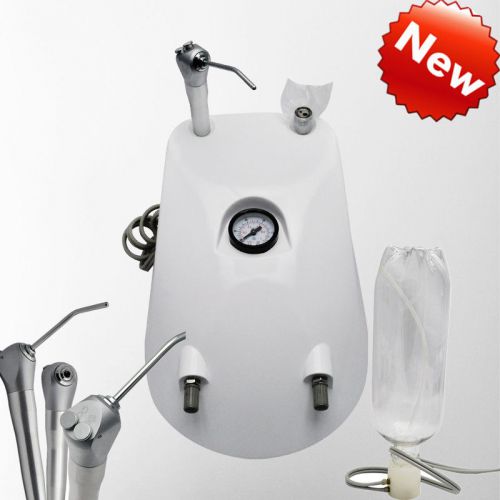 New dental air turbine unit air compressor water 3 way syringe handpiece 2 hole for sale