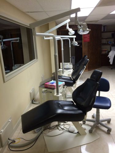 Orthodontic dental chairs + carts lot of 7 for sale