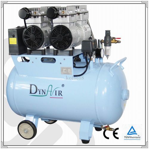 3 sets dynair dental oil free silent air compressor da7002 ce fda approved for sale