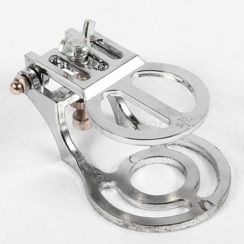 Dental Silver Alloy Articulator Adjustable 50mm Full Mouth Dentist Lab Equipment