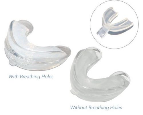 Dental silicon self-impression tooth whitening tray w/ breathing holes 10/pk