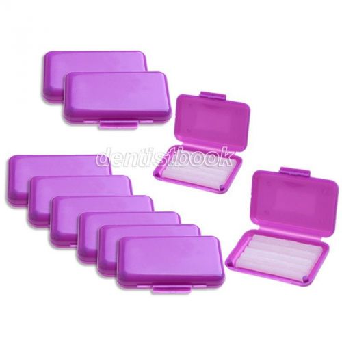 10 packs dental orthodontics ortho wax purple-grape for braces gum irritation for sale