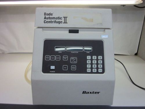 Baxter DAC-II, Automatic Cell Washer Cellwasher Centrifuge B5054-2