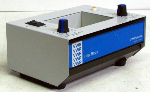 Vwr scientific 13259-005 dry block heater 130°c for sale