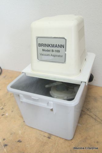BRINKMANN MODEL B-169 VACUUM ASPIRATOR