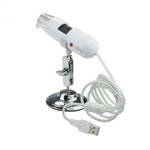 USB Digital Microscope 8LED 2.0 Megapixels Magnifier Camera 20X-200X Modish