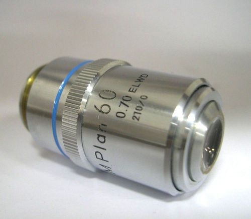 Nikon M Plan 60x/0.70 ELWD 210/0 objective for Microscope BIN#A