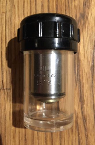 Bausch &amp; Lomb 97X Oil (1.8mm) Microscope Objective 1.30 N.A Oil Standard RMS