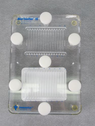 IMMUNETICS MINIBLOTTER 16 DUAL CHANNEL FOR HYBRIDIZATION AND BLOTS DNA ANTIBODY