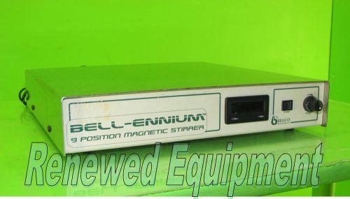 Bellco bell-ennium 9-position 7785-d9000 magnetic stirrer #4 for sale