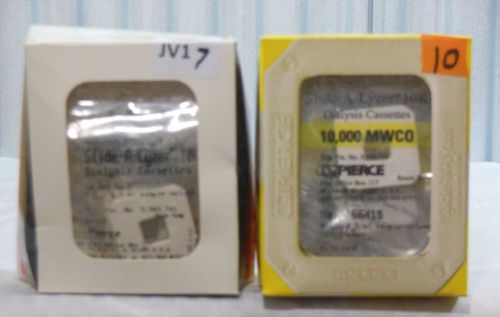 Pierce 66415 Slide-A-Lyzer Dialysis Cassettes, 10K MWCO, 0.1-0.5mL Pack of 17