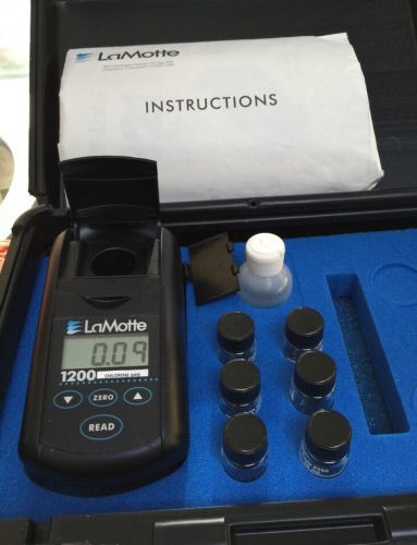 Lamotte 1200-cl code 3670-01test colorimeter kit for sale