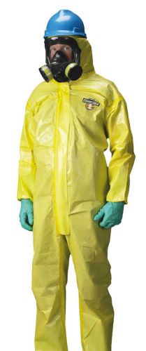 Lakeland chemmax 1 hazmat coverall with serged seams - size 4xl pandemic for sale