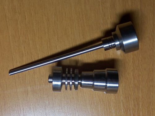 Domeless titanium ti nail gr2 14mm/18mm male/female with carb cap dabber grade 2 for sale