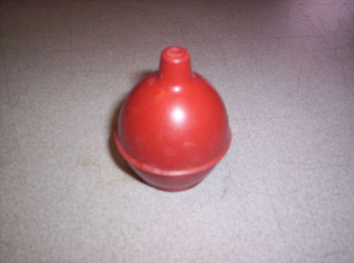 Red Rubber Bulb Atomizer Bulb with Flat Base