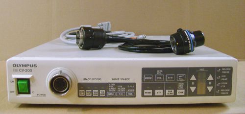 Olympus CV-200 Camera with OVC-200 Fiberscope Adaptor &amp; Cables