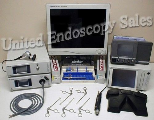 STRYKER 1288 HD TPS Arthroscopy Tower Endoscopy Endoscope - WARRANTY!!