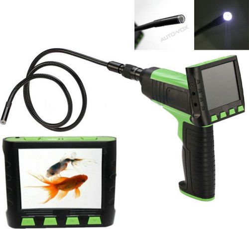 3.5&#034; lcd wireless borescope snake video endoscope inspection 9mm camera 3m tube for sale