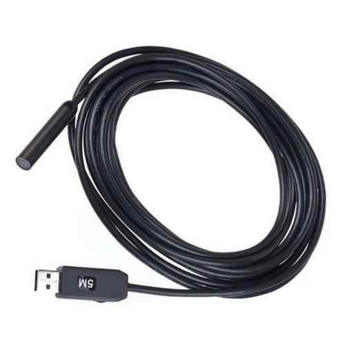 Mini 5m 4led usb waterproof endoscope borescope snake inspection video camera or for sale