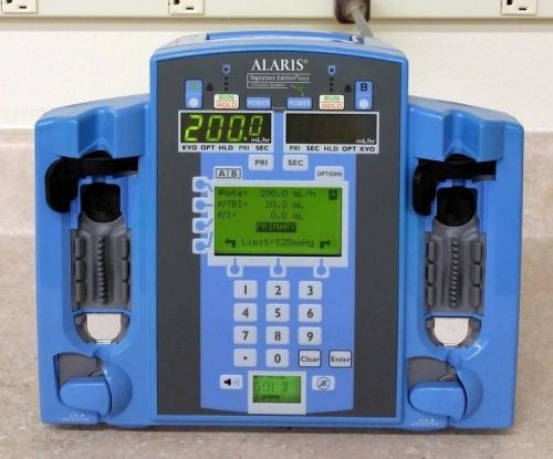 Alaris Signature 7230 Pump with New Battery, Patient Ready (90 Days Warranty)
